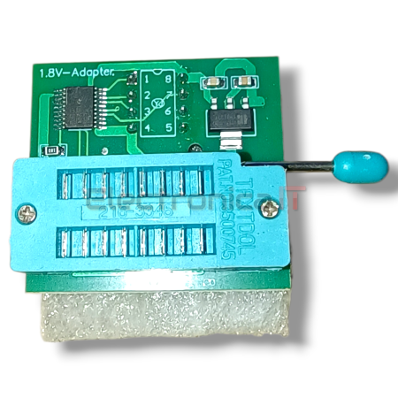 Adaptador programador memoria 1,8V DIP8 1.8V