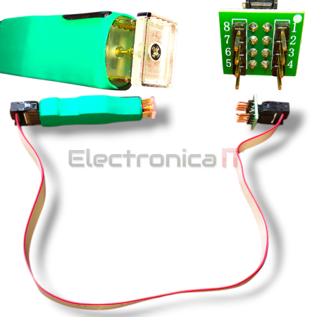 ADAPTADOR MEMORIA PINZA DFN8 QFN8 WSON8 A dip8 6 X 8MM