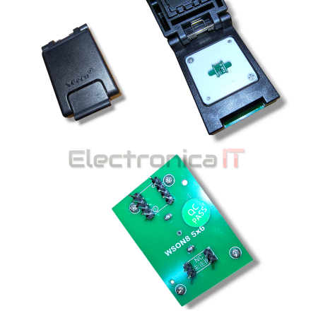ADAPTADOR COCODRILO DFN8 QFN8 WSON8 MLF8 MLP8 A DIP8 Socket 5X6MM BIOS