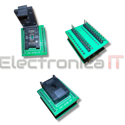 ADAPTADOR COCODRILO DFN8 QFN8 WSON8 MLF8 MLP8 A DIP8 Socket 8X6-8 10P 8X6MM BIOS