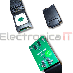 ADAPTADOR COCODRILO DFN8 QFN8 WSON8 MLF8 MLP8 A DIP8 Socket 8X6MM BIOS