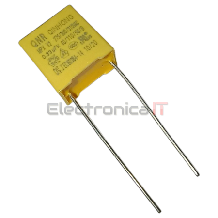 Capacitor polyester film 334K 0.33UF P10mm 