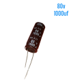 CAPACITOR ELECTROLITICO 80V 1000UF 16X40mm 105° CHEMICON