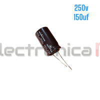 CAPACITOR ELECTROLITICO 250V 150UF 18X31mm 105° NICHICON