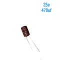 CAPACITOR ELECTROLITICO 25V 470UF 10X16MM 105° CHEMICON