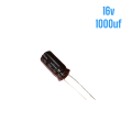 CAPACITOR ELECTROLITICO 16V 1000UF 10X20MM 105° NICHICON