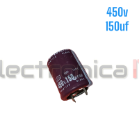 CAPACITOR ELECTROLITICO 450V 150UF 25x32mm 105° CHEMICON