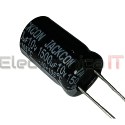 CAPACITOR ELECTROLITICO 10V 1500UF 11X