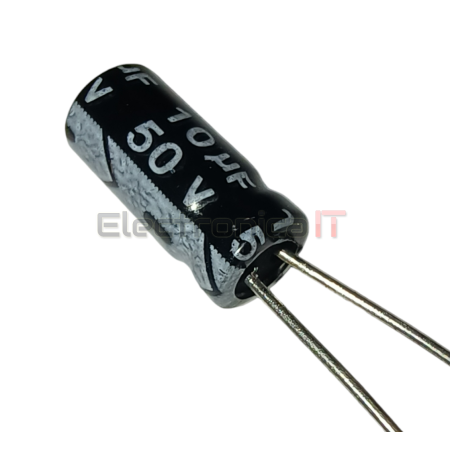 CAPACITOR ELECTROLITICO 50V 10UF 5X11MM 105° JWCO