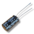 capacitor 35v 330uf electrolitico aluminio radial