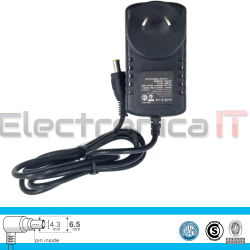 Fuente 12v 2a 24w 6,4X4,4 6,0X4,0 para LG y Samsung