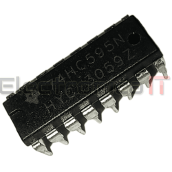 74HC595N SN74HC595 N 74595 SN74HC595N 8-Bit Shift Register DIP-16