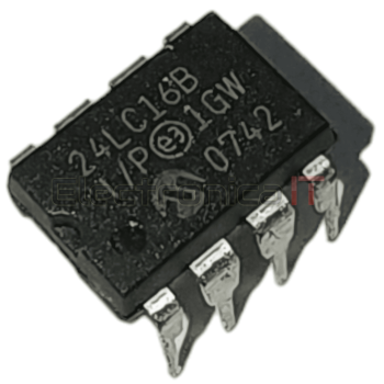 24LC16B DIP8 24LC16 B 24LC16B 24 LC 16 16B