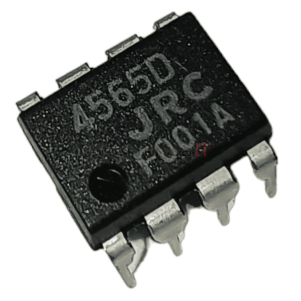 10 Pièces JRC4565D / NJM4565D DIP-8 - Neuf Sous Emballage - Origine Chine