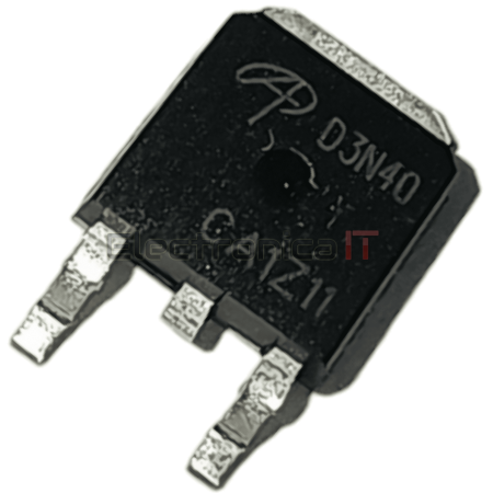 d3n40 TO-252 AOd3n40 Aod 3n40 ALPHA OMEGA