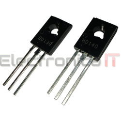 BD139 + BD140 TO-126 NPN PNP Silicon Triode Transistor