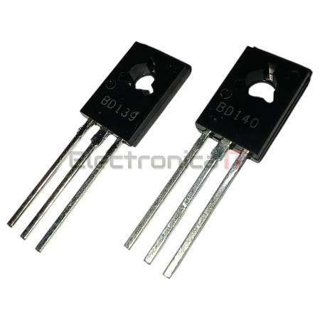 BD139 + BD140 TO-126 NPN PNP Silicon Triode Transistor