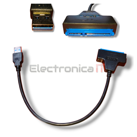 CABLE SATA A USB 3.0 HDD SSD 6GBPS 2,5 SATA 3 22 PING