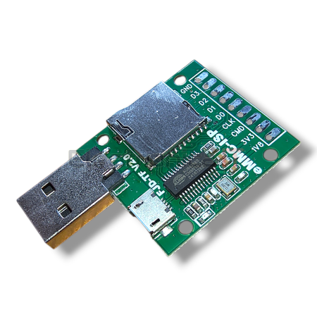 AU6438BS USB Flash DESBLOQUEO adaptador EMMC-ISP eMMC sin desmontaje