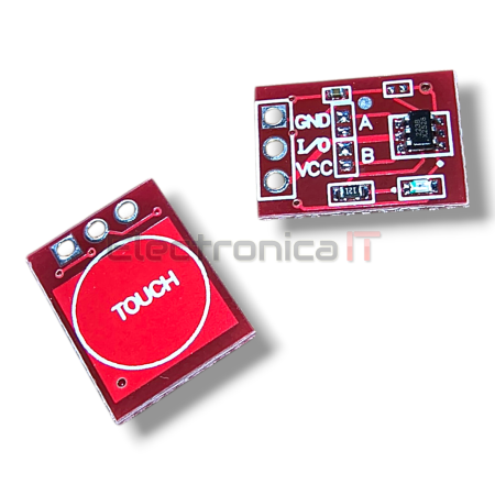 boton tactil Sensor interruptor autoblocante 1 canal compatible con Arduino