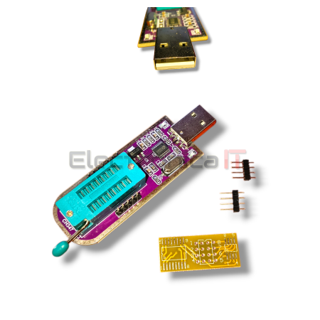 PROGRAMADOR CH347 ALTA VELOSIDAD EEPROM 24 SPI FLASH 25 TTL